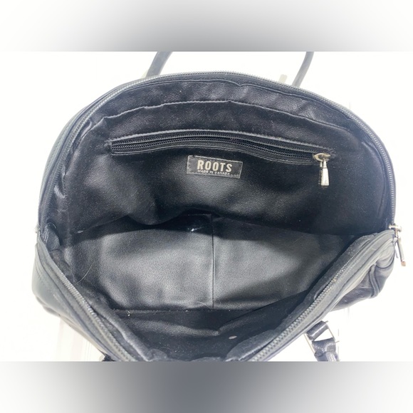 ROOTS VINTAGE LEATHER HANDBAG - Picture 3 of 3